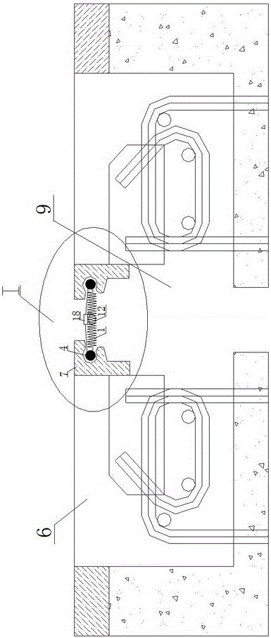 Bridge expansion joint displacement monitoring device