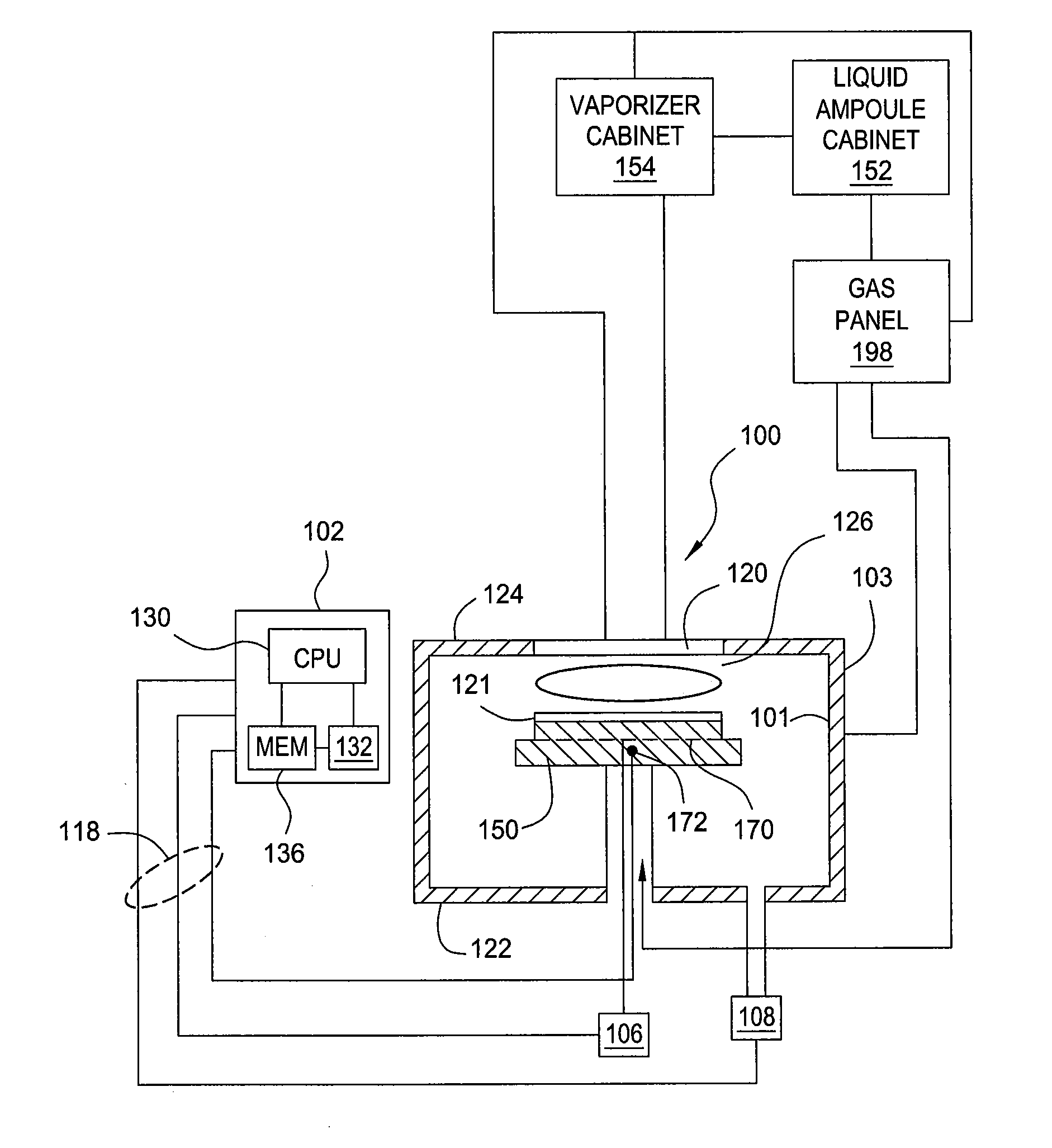 In-situ clean process for metal deposition chambers