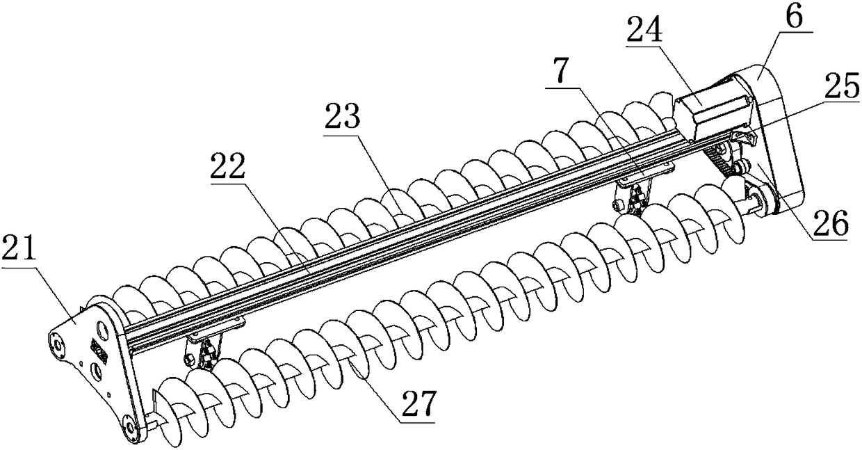 Large-area plane efficient cleaning device