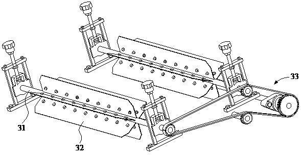 Chinese wolfberry fruit automatic cleaning production line and working method thereof