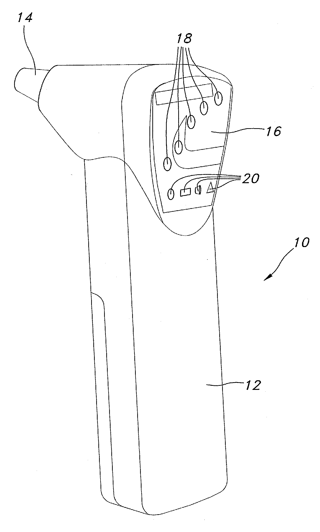 Acoustic reflectometry instrument and method