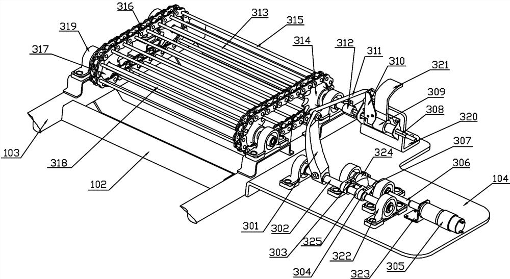 A whole-row precise transfer and picking mechanism suitable for seedling trays made of degradable materials