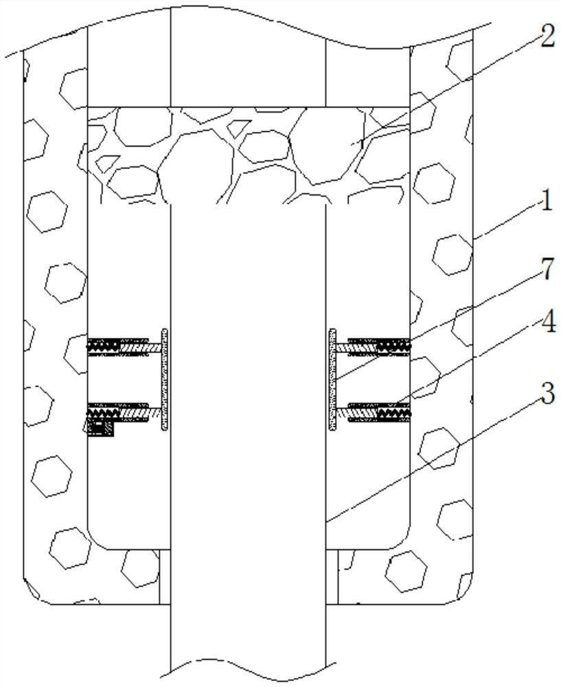 Abnormal vibration detection device for machine tool drill rod