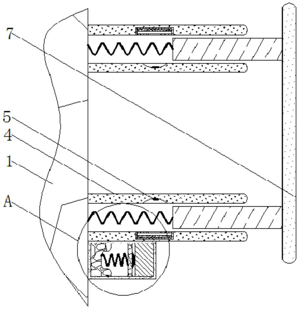 Abnormal vibration detection device for machine tool drill rod