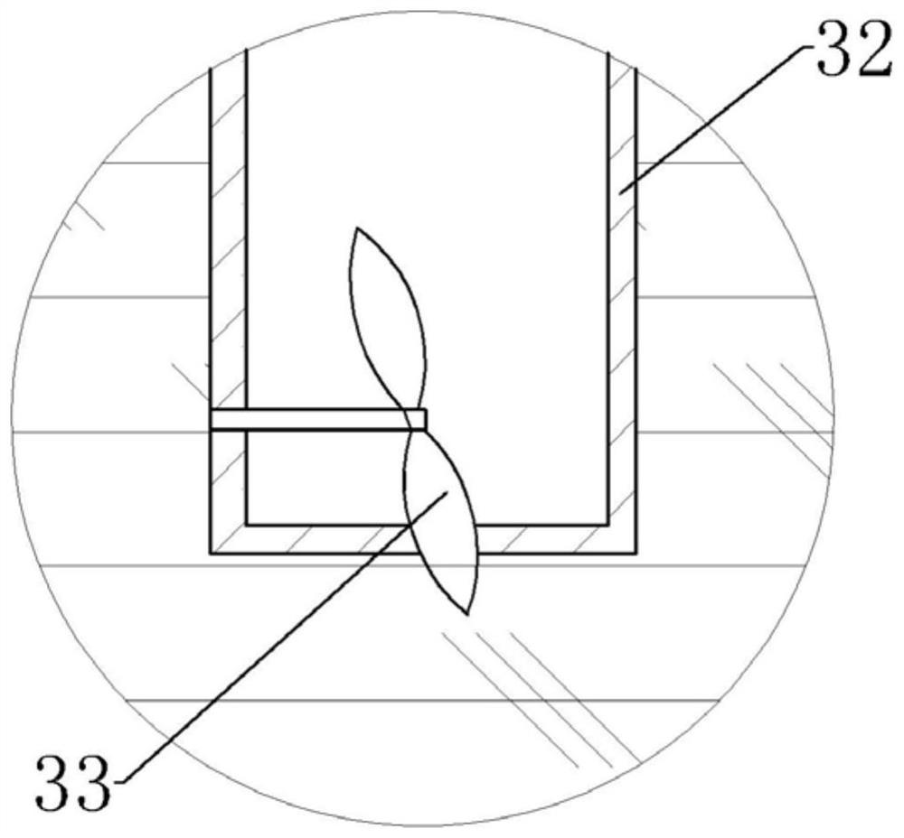 A cooling and dust removal device for computer mainframe