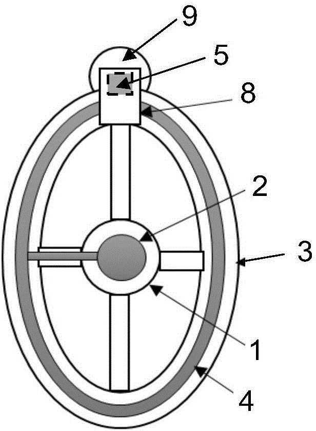 Chemical mechanical polishing device without rotation end point