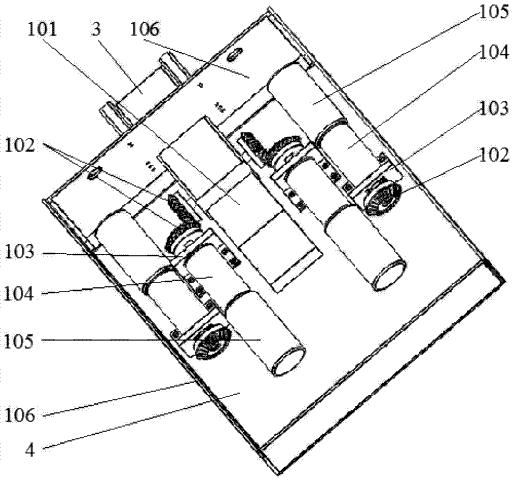 Tracked deformable robot mobile platform