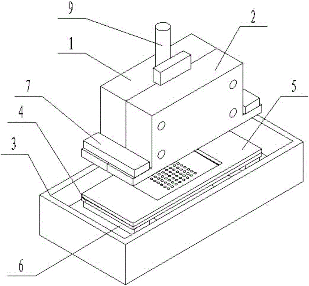 Coaxial electrolyte flushing method and device for array group electrode micro-hole electromachining