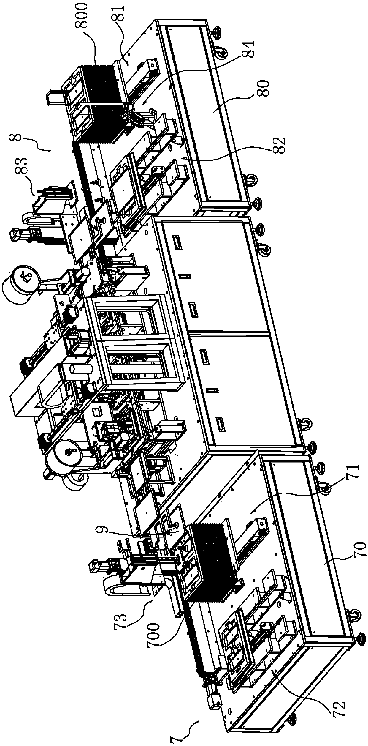 Glass coating wiping equipment