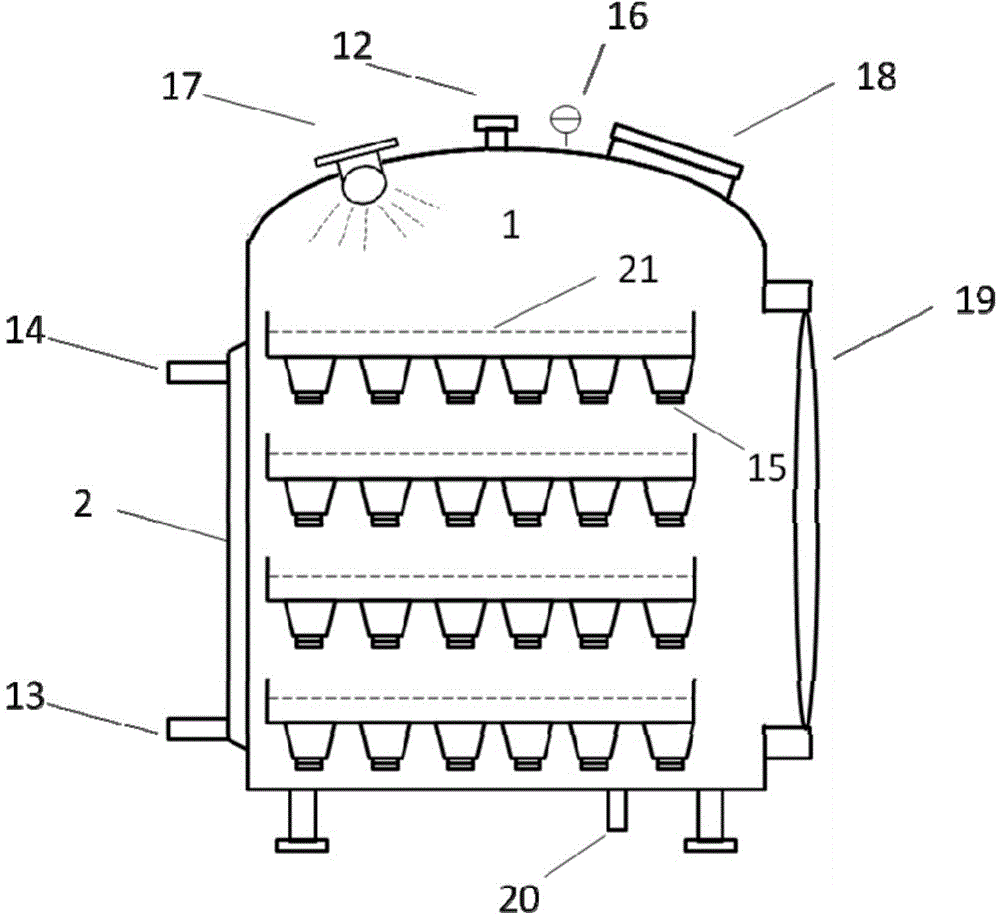 Vacuum pulsation ultrasonic drying equipment