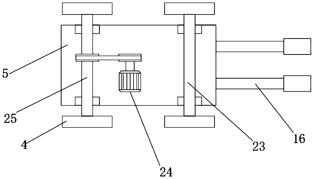 Seedling transportation device for agricultural production