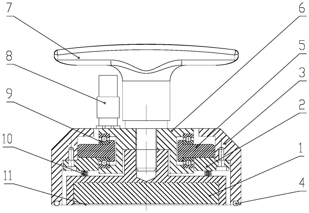 Device with high-temperature pressing comprehensive function