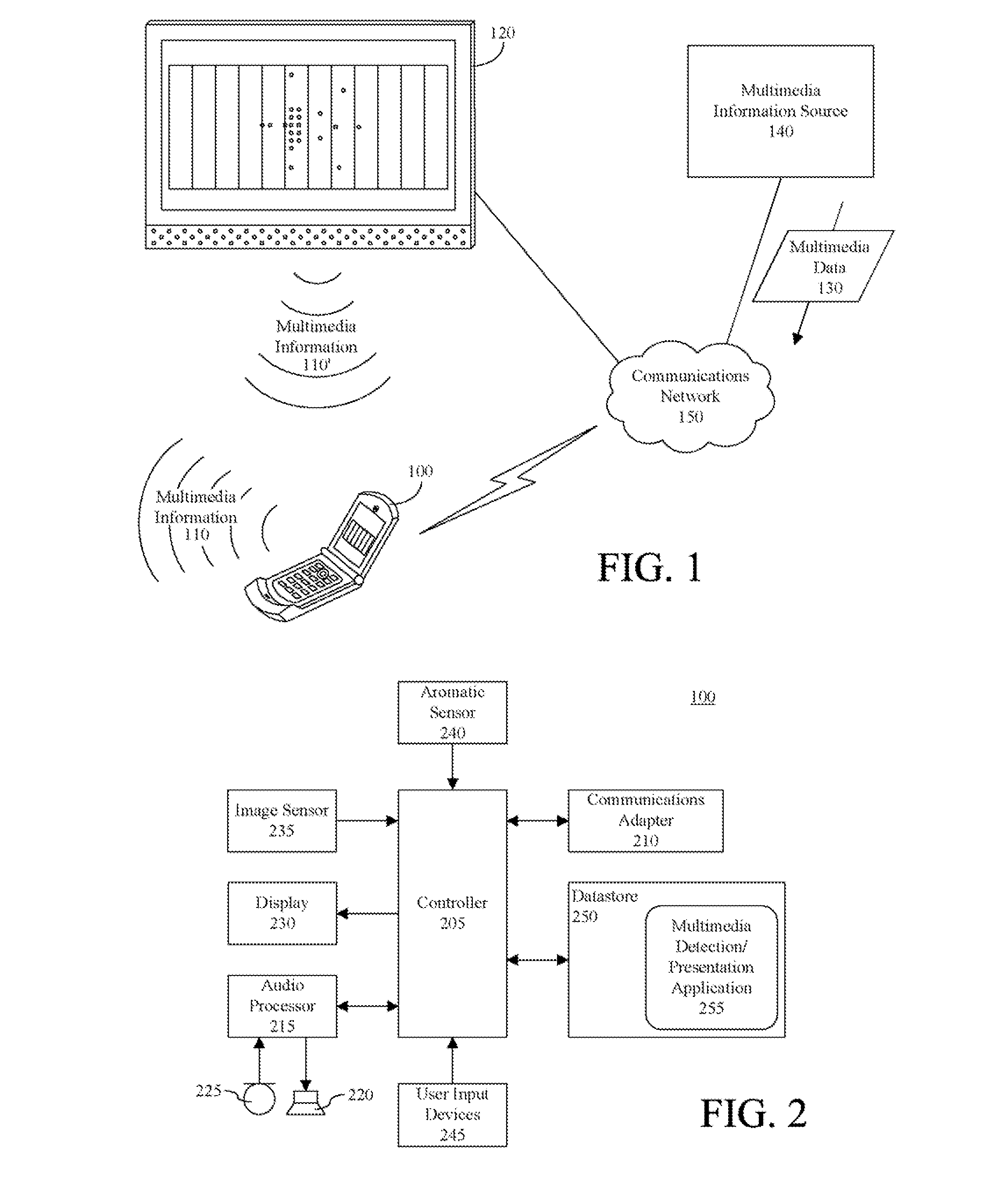 Avoidance of multimedia signal degradation in a communication device located proximate to another multimedia signal source