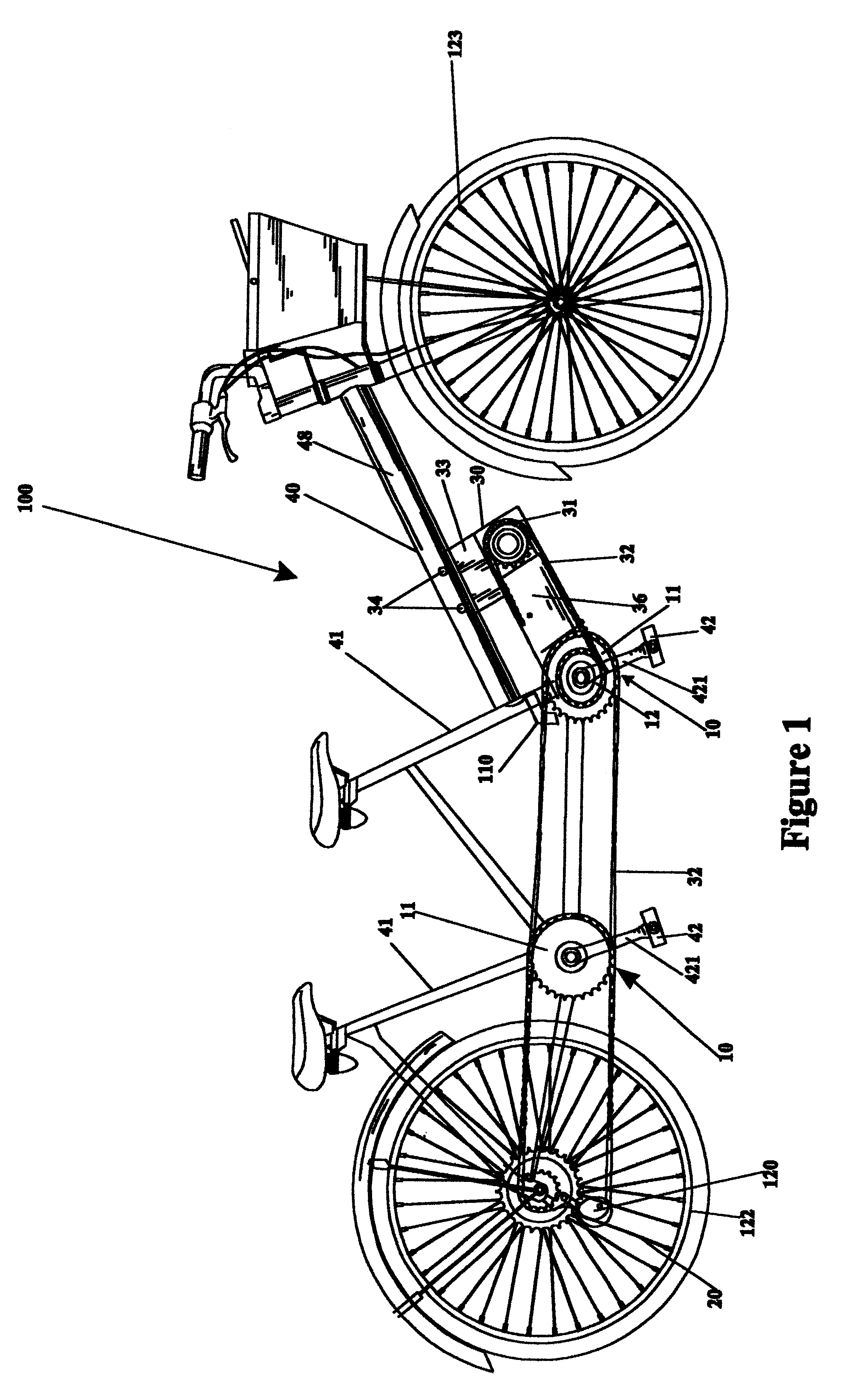 Bicycle's power train