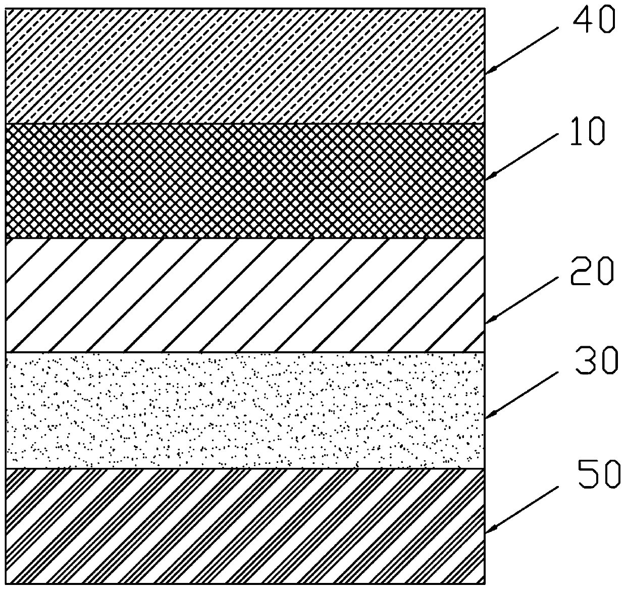 LED high reflectivity ultrathin coating film, and preparation method thereof