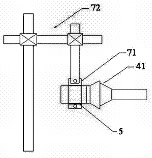 Real time monitoring method for resin rheological property under action of ultrasound, and apparatus thereof