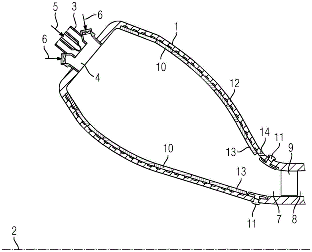 Annular combustion chamber bypass