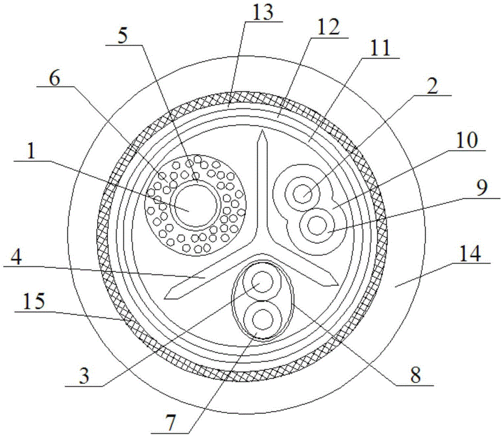 Integrated data cable for telecommunication power source