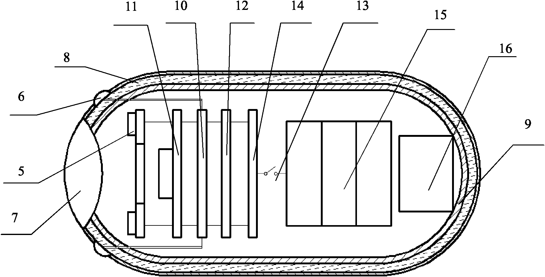 In vitro magnetic control thermal therapy capsule system based on digital image navigation