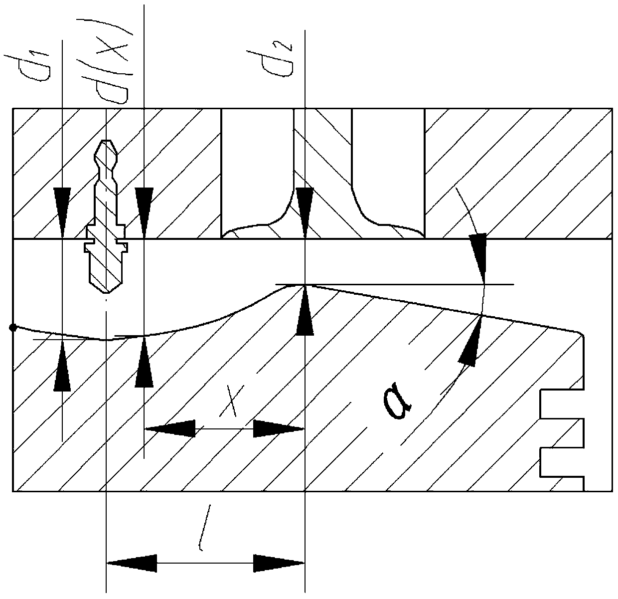 Combustion chamber for natural gas engine