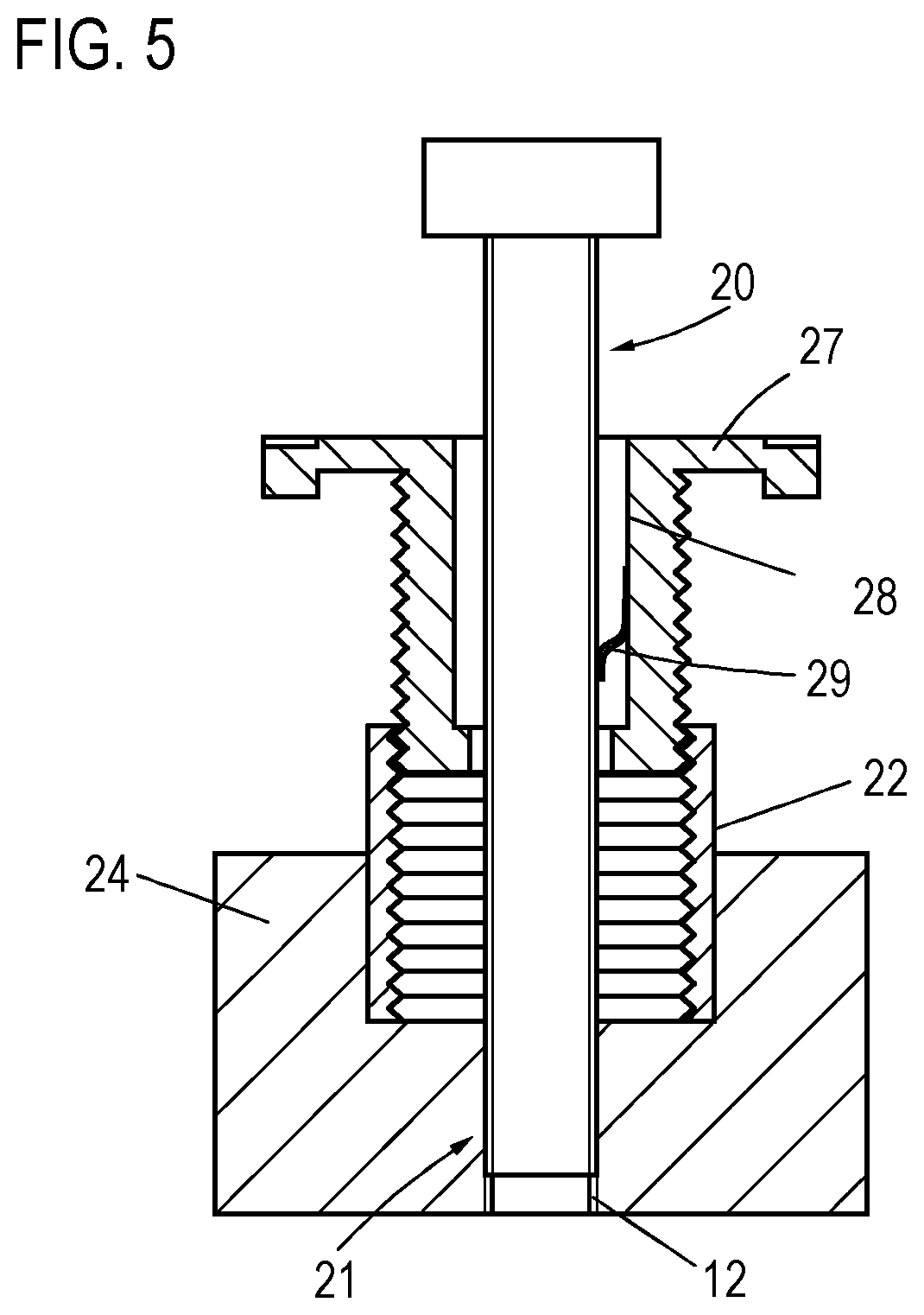 Method for connecting an energy storage module to a module support, in particular a cooling element