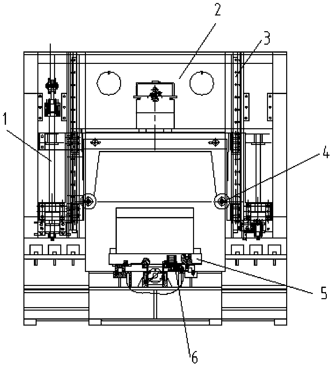 Nonmagnetic material cutting machine