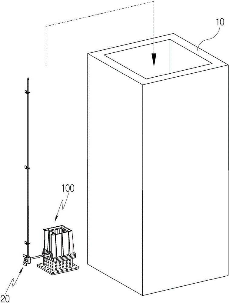 Hybrid nuclear reactor with separable core