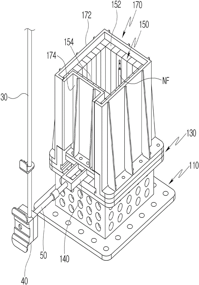 Hybrid nuclear reactor with separable core