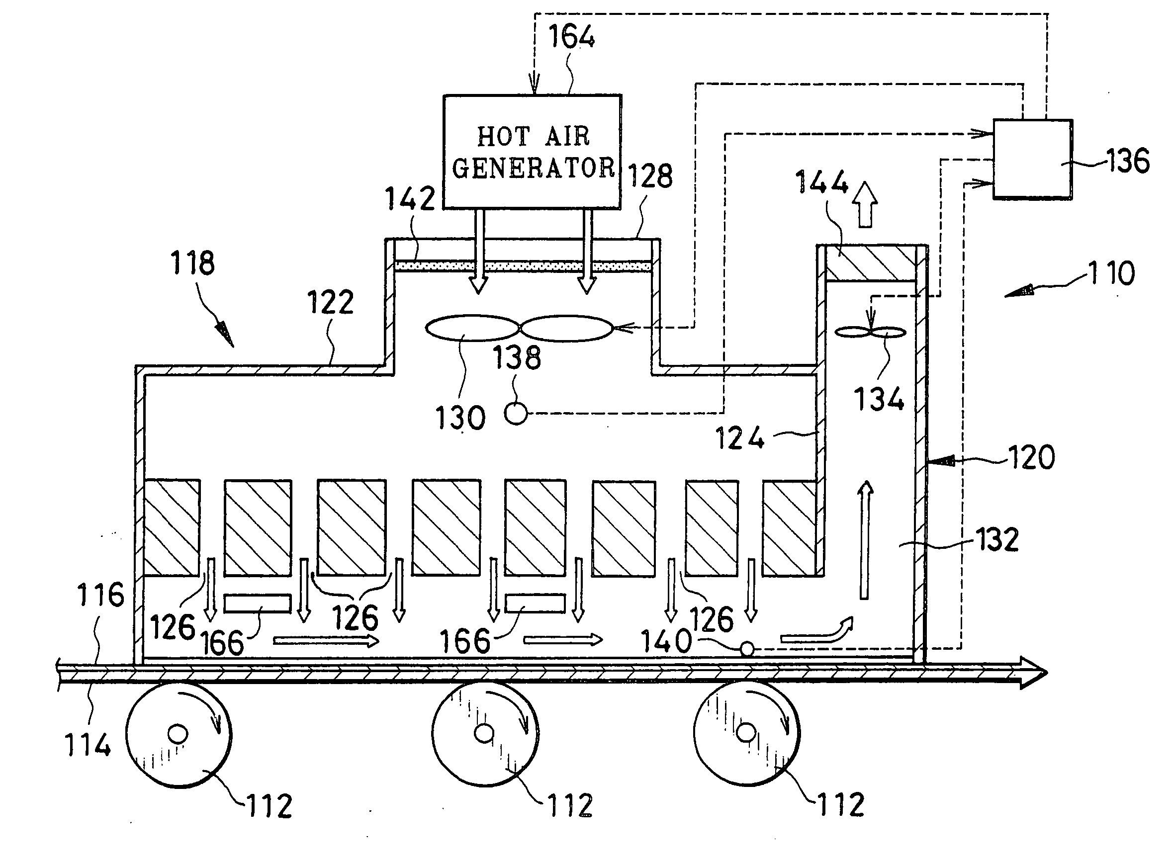 Optical compensatory sheet producing method and apparatus, thermal treating method and apparatus, and dust removing method and apparatus