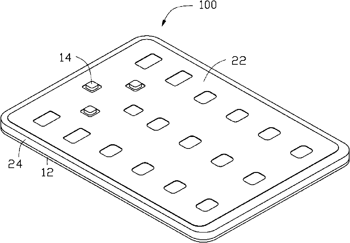 Light guide plate combination