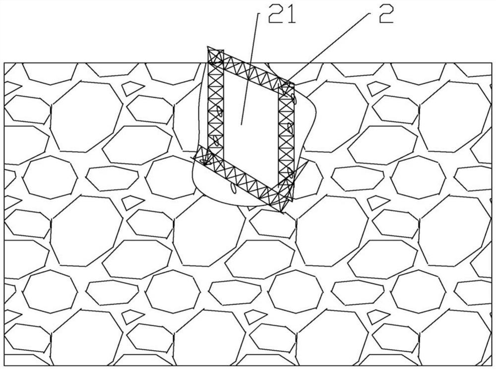 A method of repairing deep pits