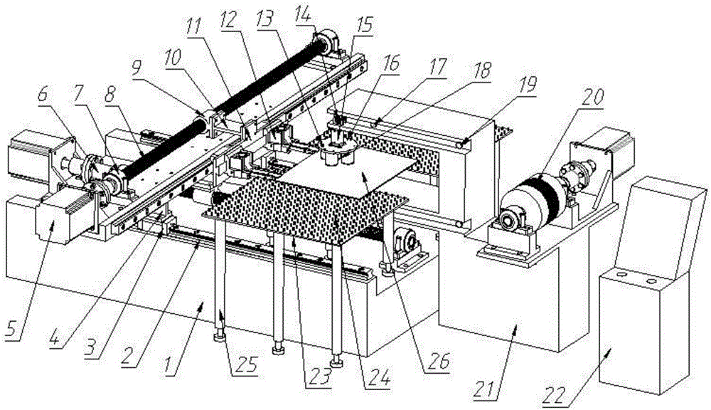 Composite plate emery wire cutting machine