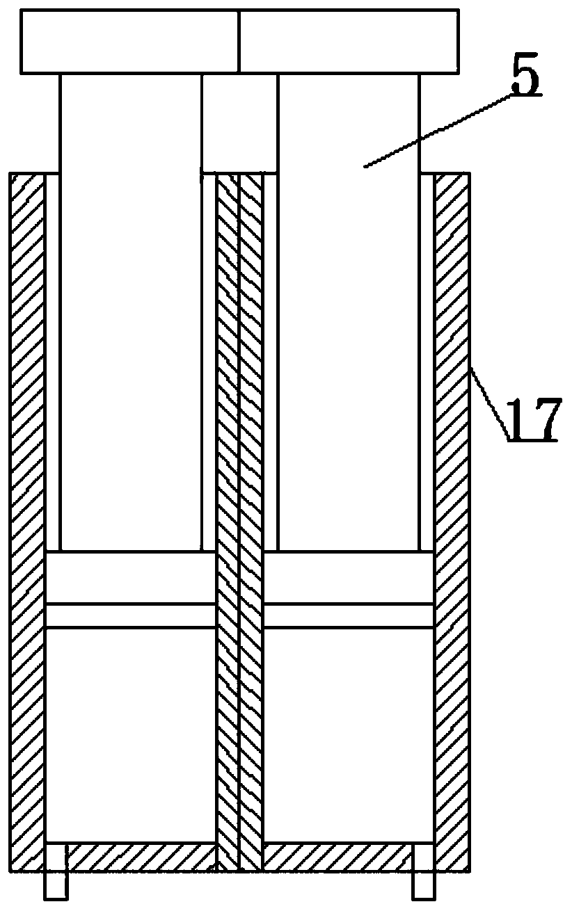 Device for sandwich injection