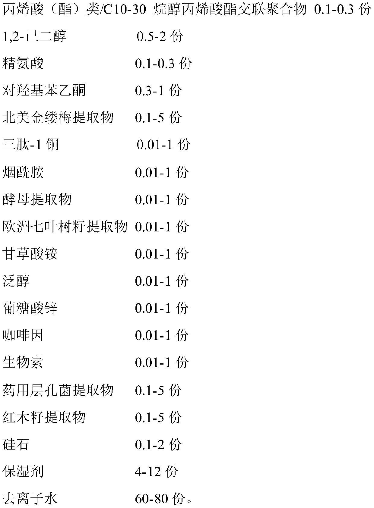 Pore refining essence and production method thereof