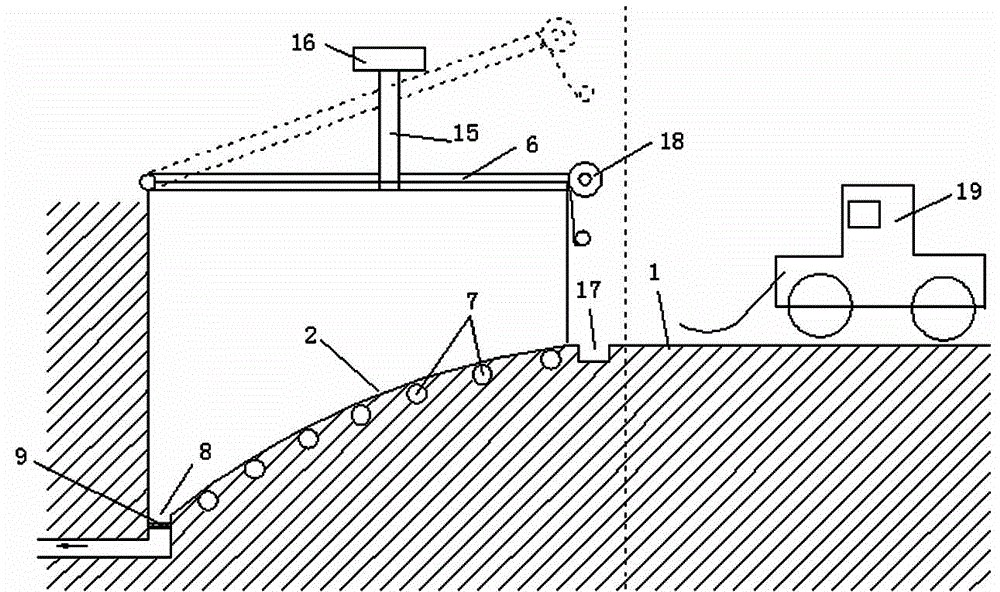 Method for realizing cooking of broken bamboo chips