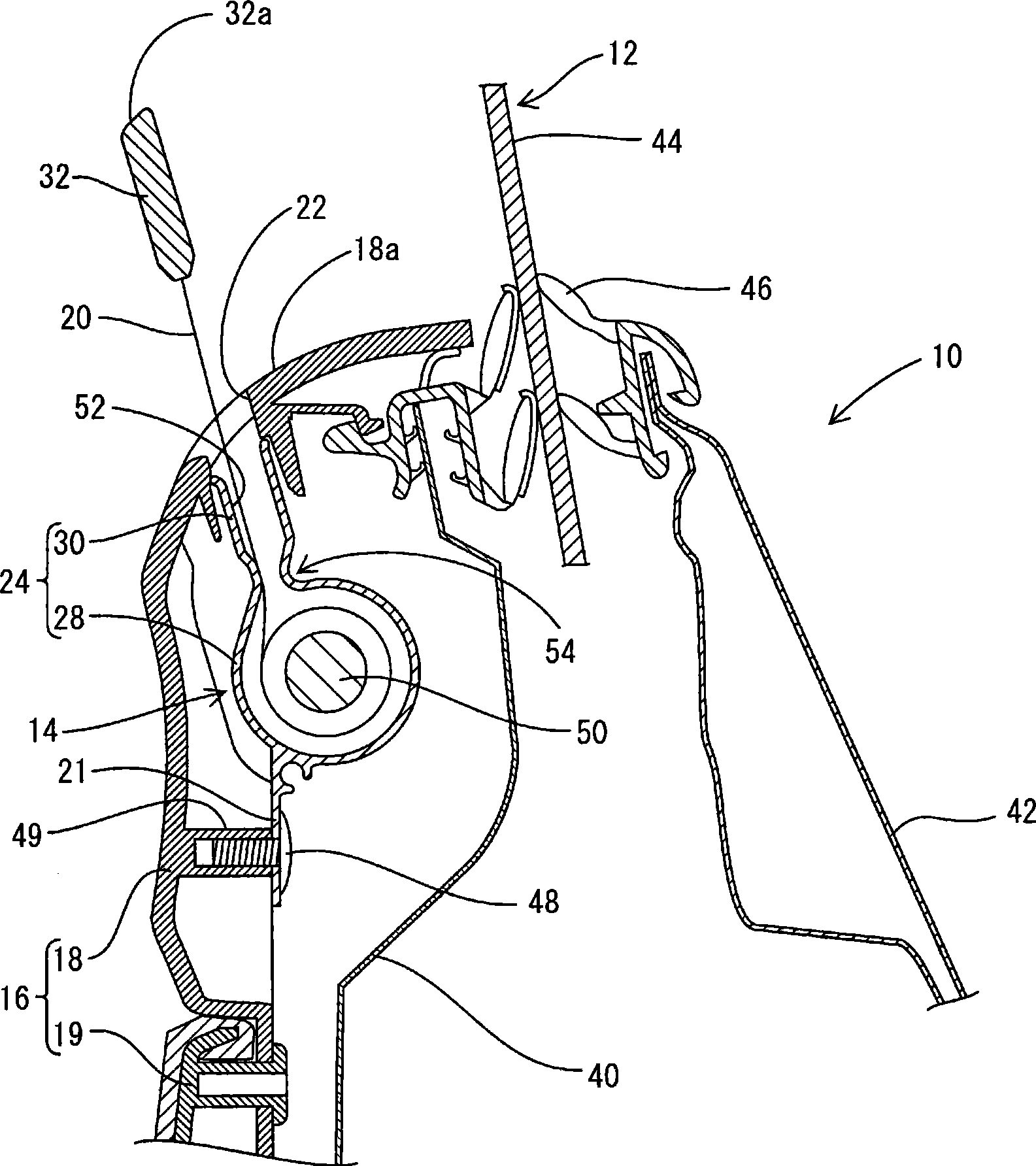 Sun shading device