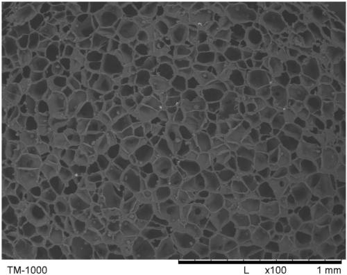 Preparation method of halogen-free flame-retardant polypropylene foam material