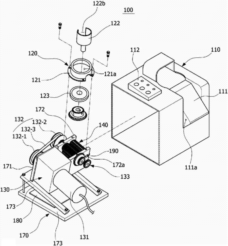 Device for automatically separating and recollecting syringe needle