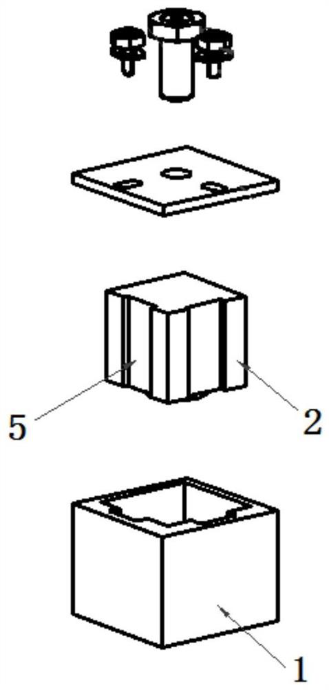 A special-shaped cavity three-mode resonant structure and a filter containing the resonant structure