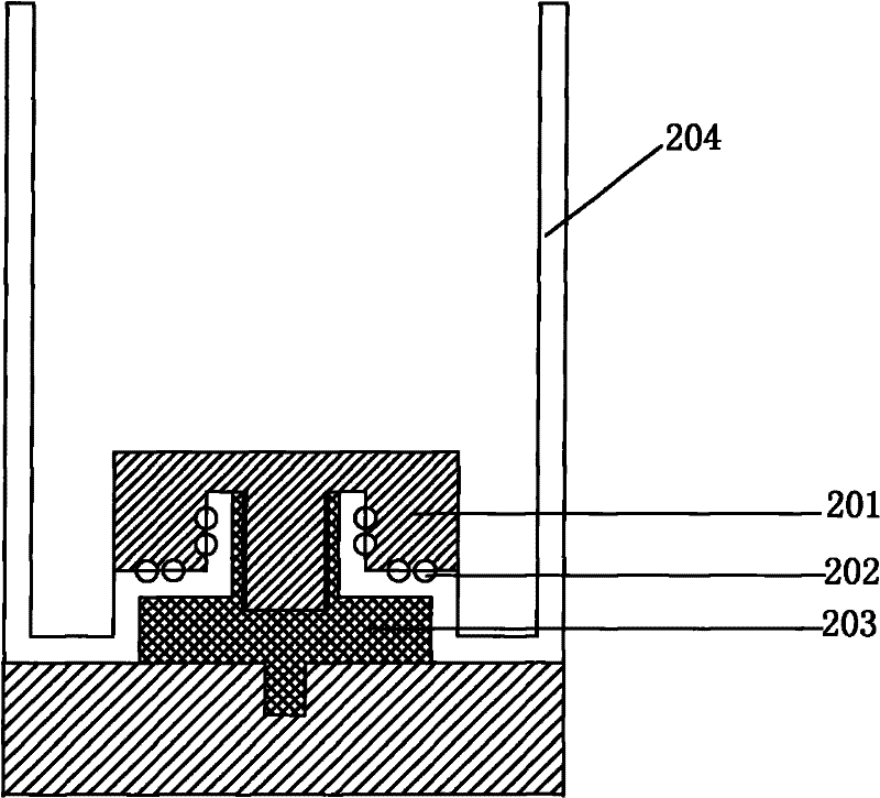 Testing device for unconfined compression rheology of rock mass under solution environmental action