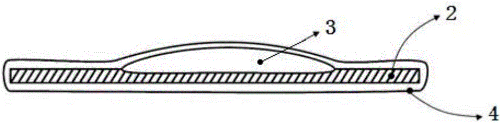 Sticker type logistics monitor and production method thereof