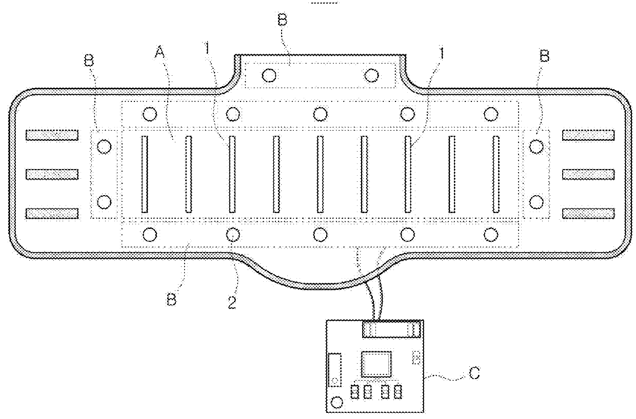 Body protector device for martial arts and valid hit determination system incorporating the same