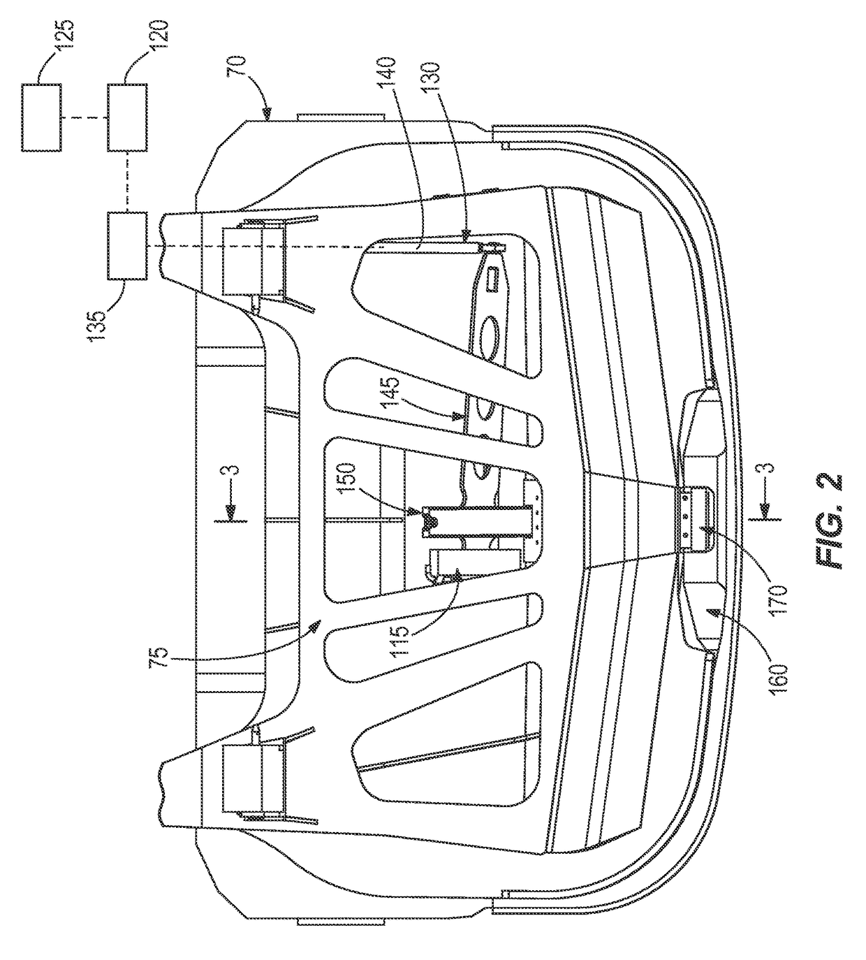 Dipper door trip assembly