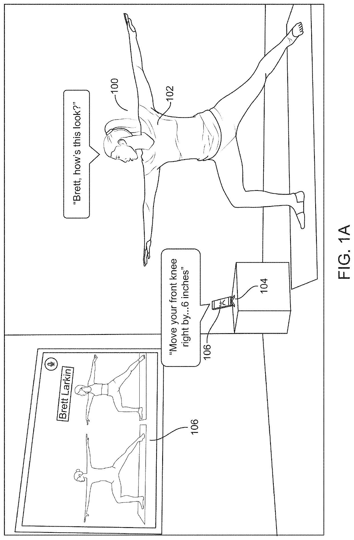 Motion management via conductive threads embedded in clothing material