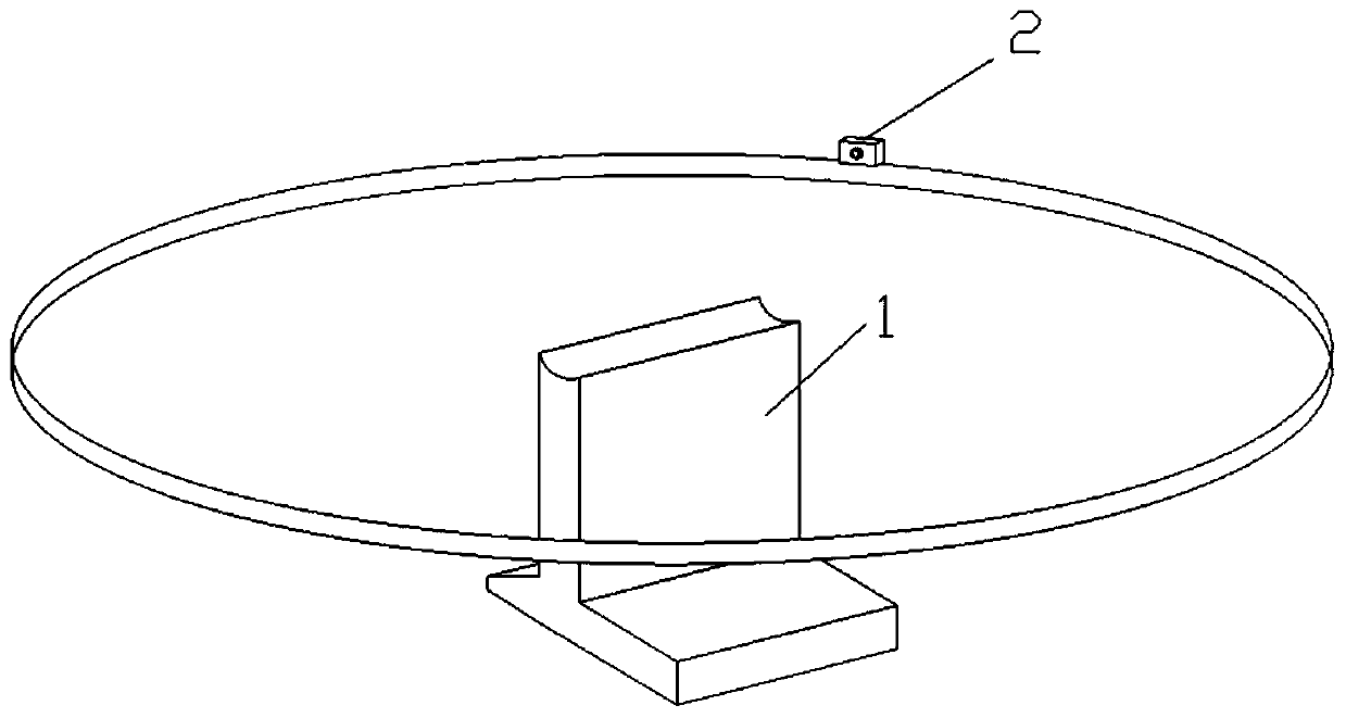 Automatic inspection method for structure size of arc hinge joint of assembled culvert segment