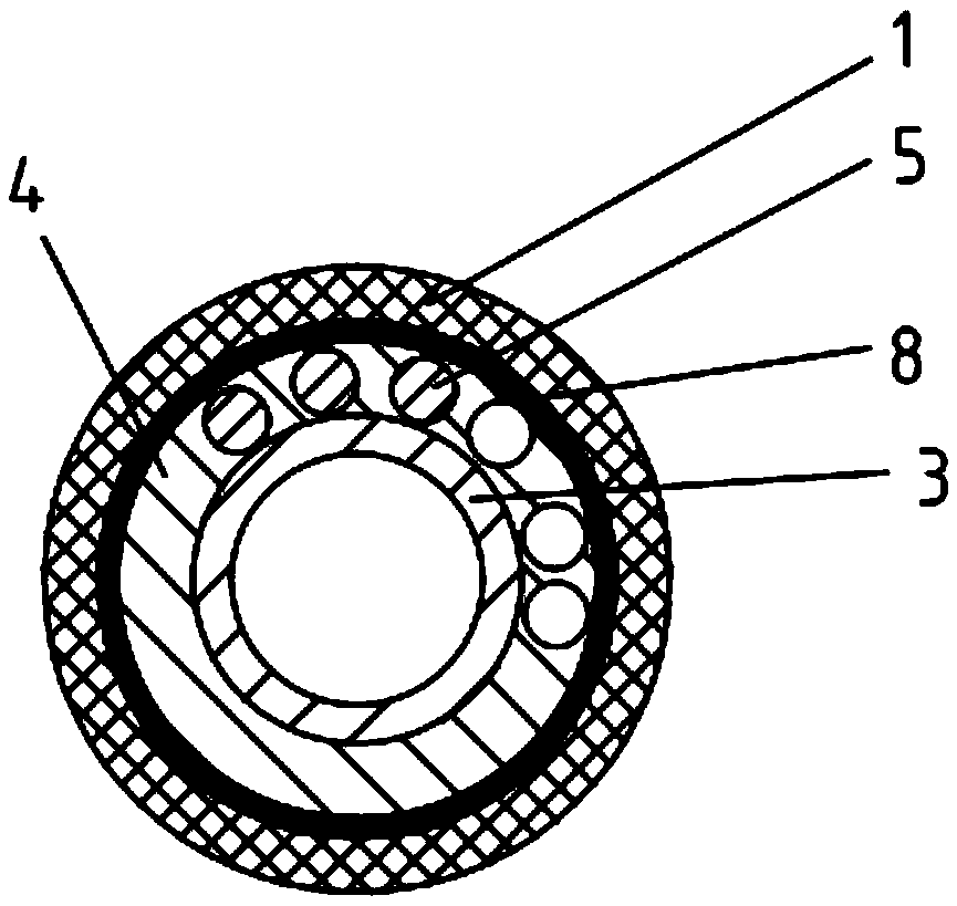 Complex cable special for welding