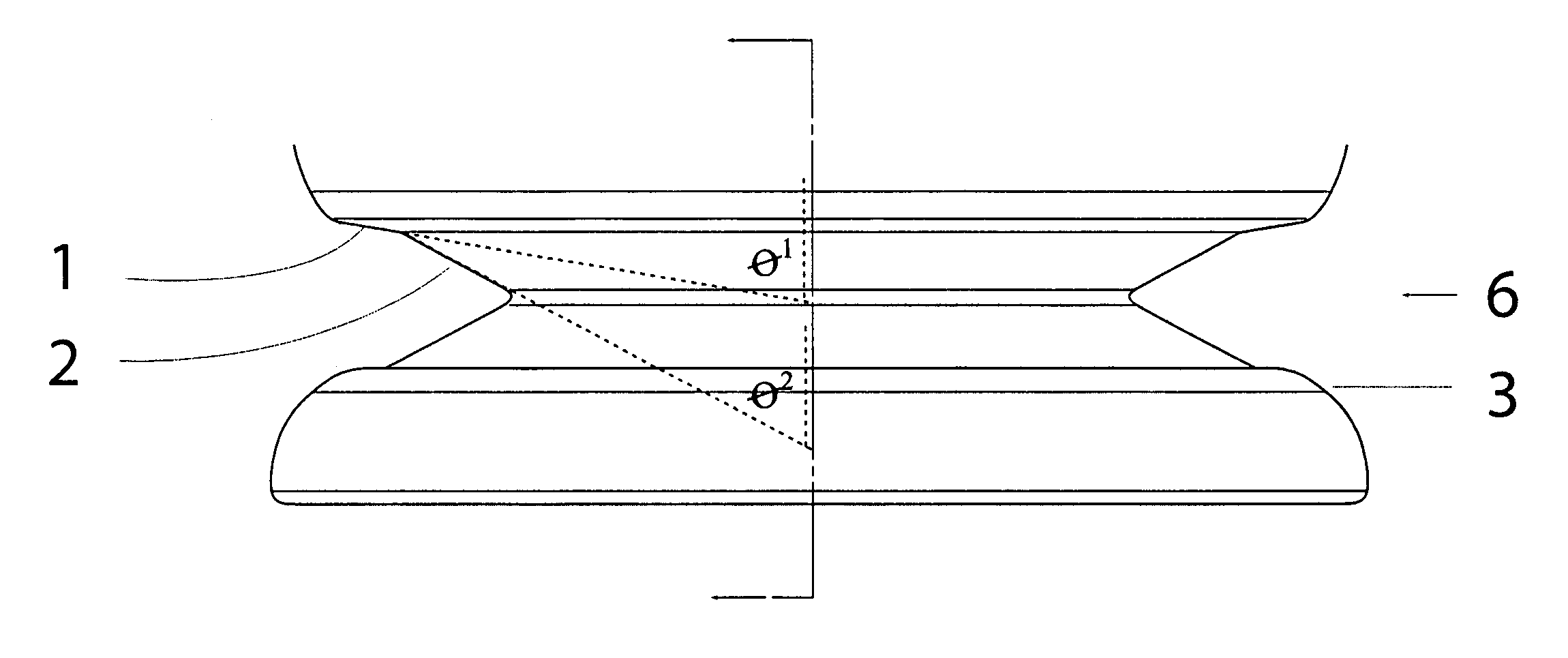 Semi-rigid collapsible container