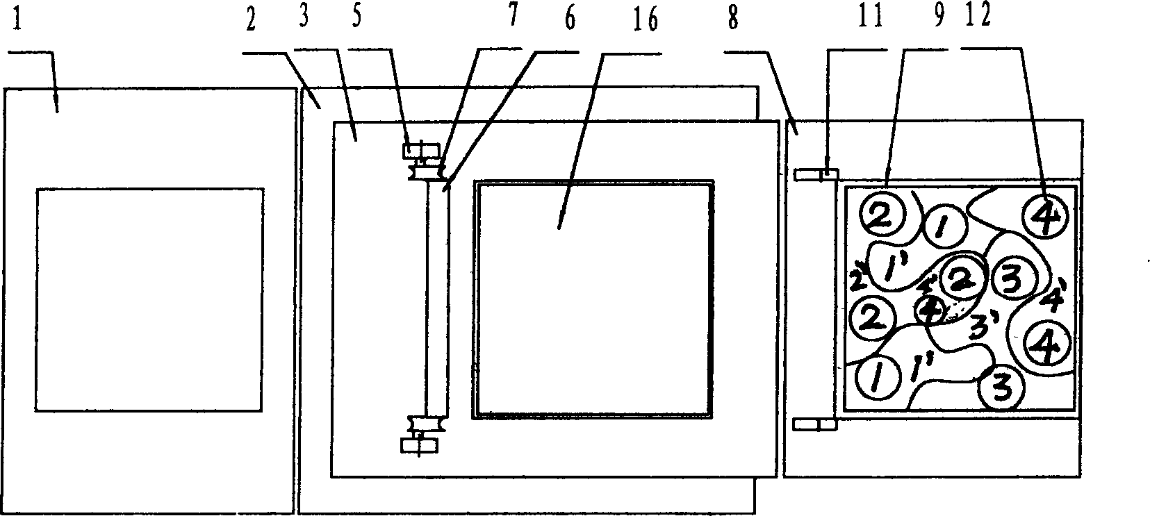 Apparatus for natural stone simulation pattern payoff ceramics machine-shaping and method therefor