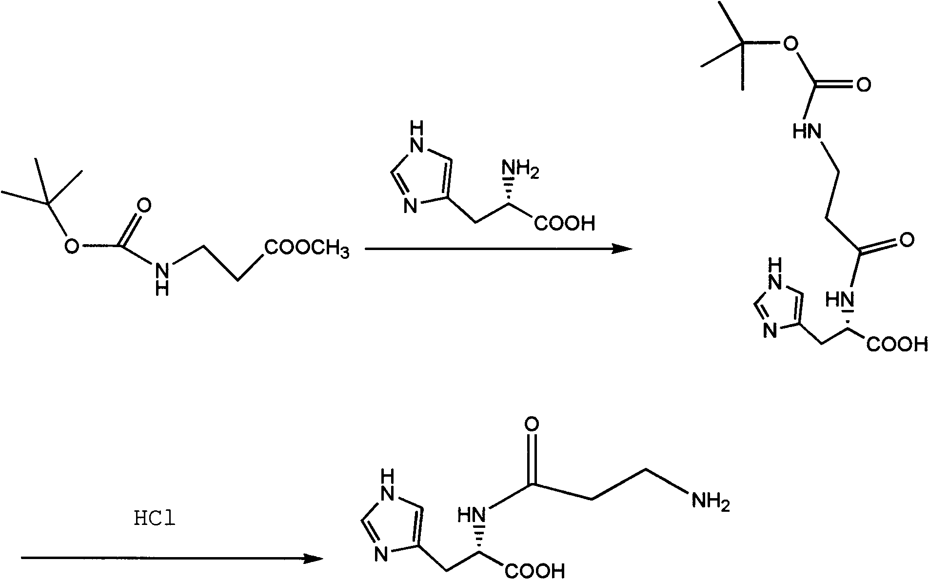 L-carnosine preparation method