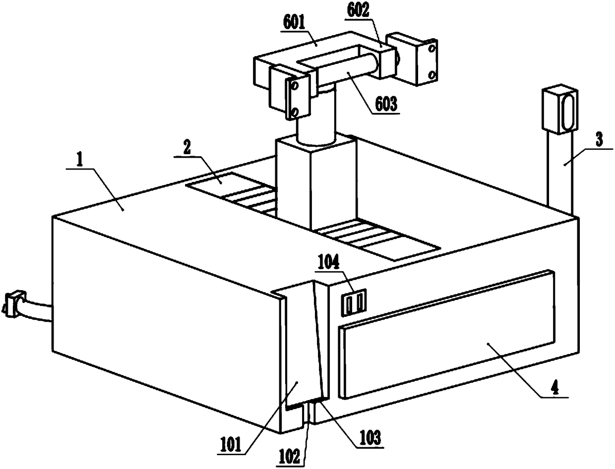 Computer display screen supporting bracket